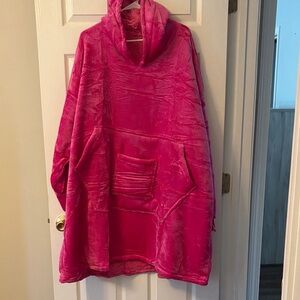 Cozy Pink Hooded Women's Jacket